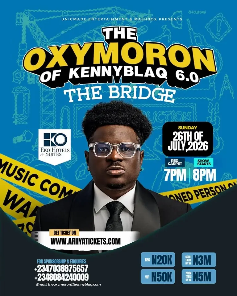 THE OXYMORON OF KENNYBLAQ 6.0 THE BRIDGE