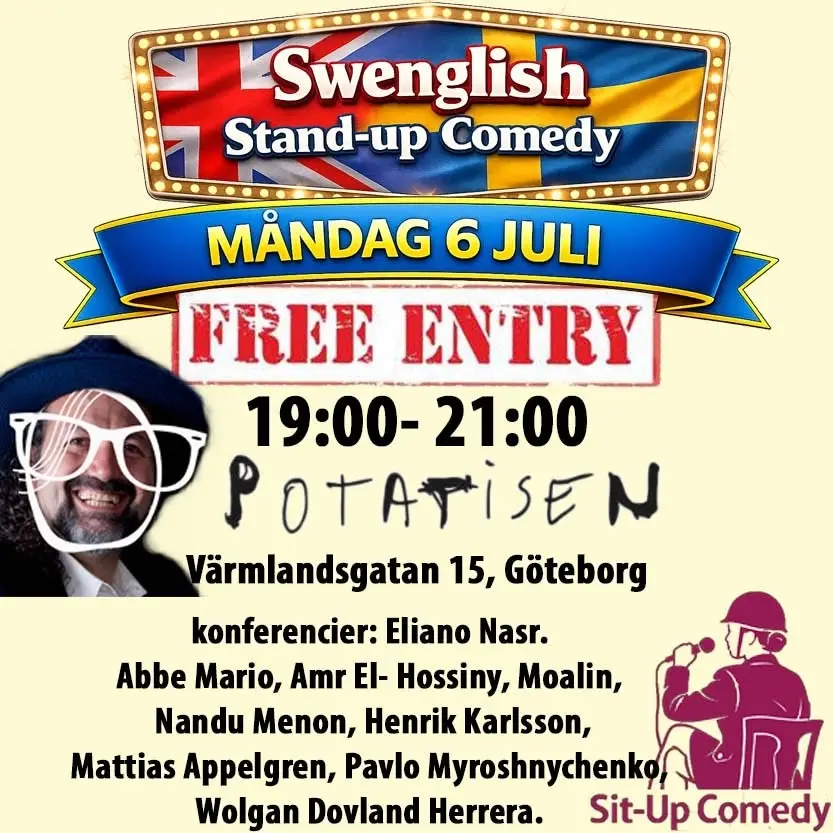 Swenglish Stam-up Comedy