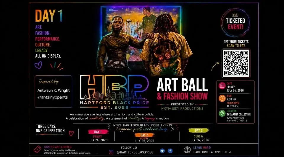 2026 Hartford Black Pride Day One - Art Ball and Fashion Show