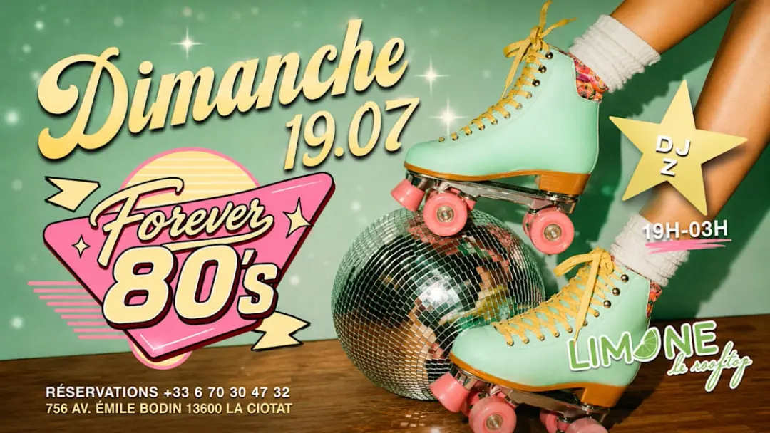 Limone Rooftop Dimanche 19 Juillet Annee 80 To 2000