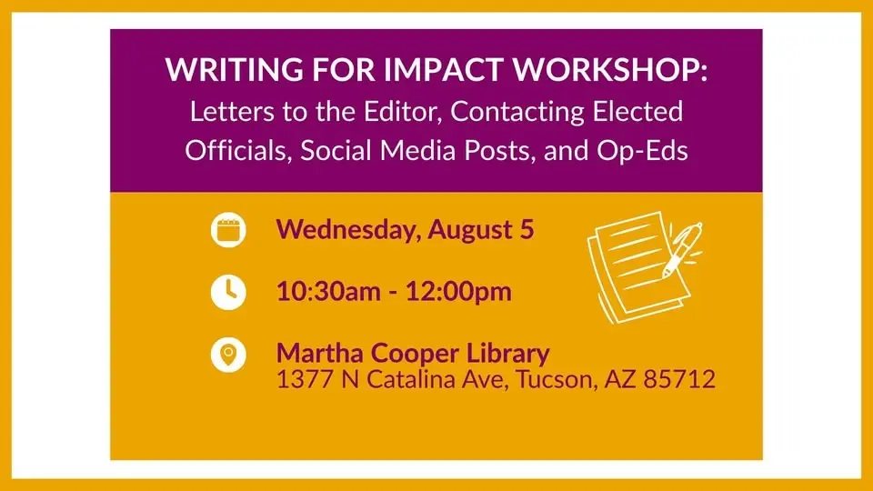 Writing for Impact Workshop