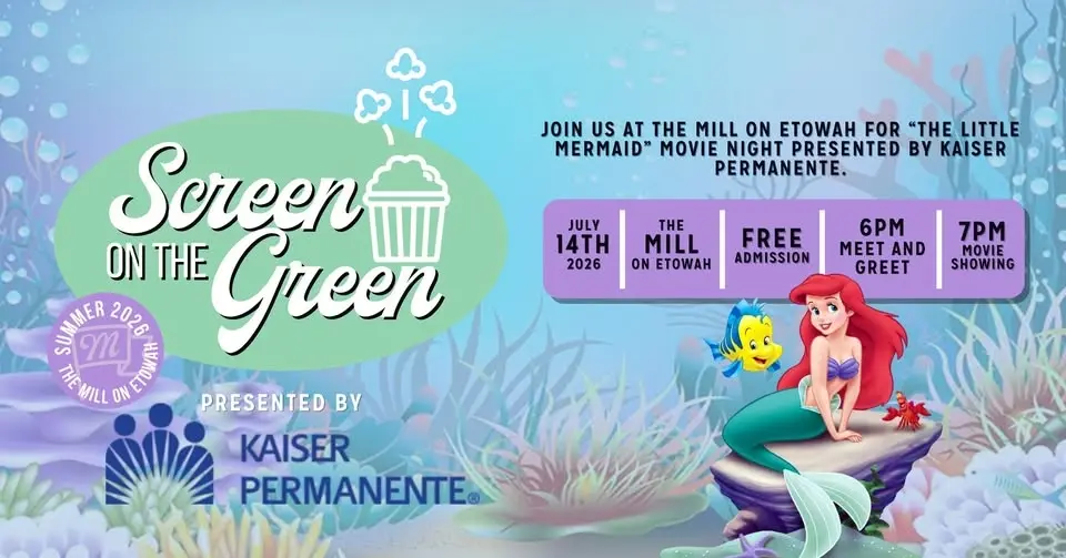 Summer Movie Series at The Mill on Etowah | The Little Mermaid