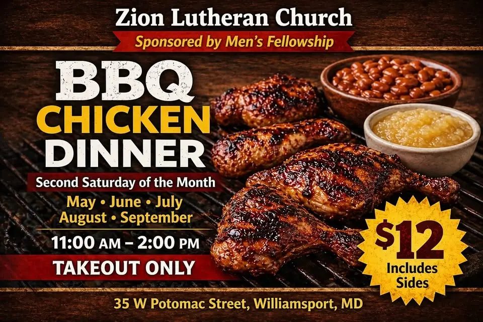 Zion BBQ Chicken Dinner Sale