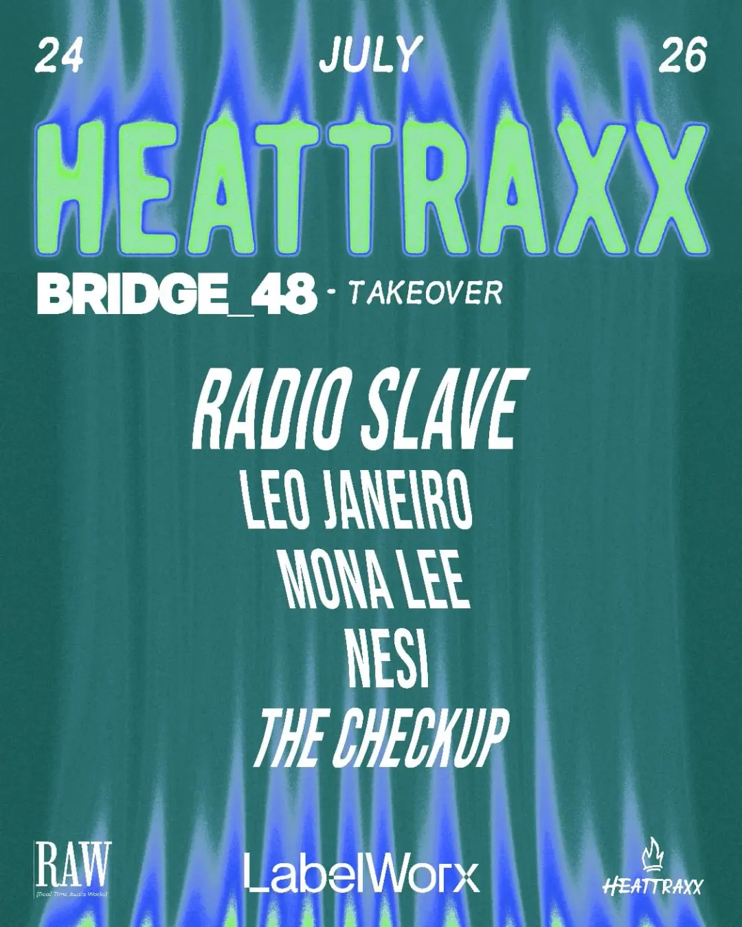 RAW x Heattraxx invites Radio Slave (REKIDS)