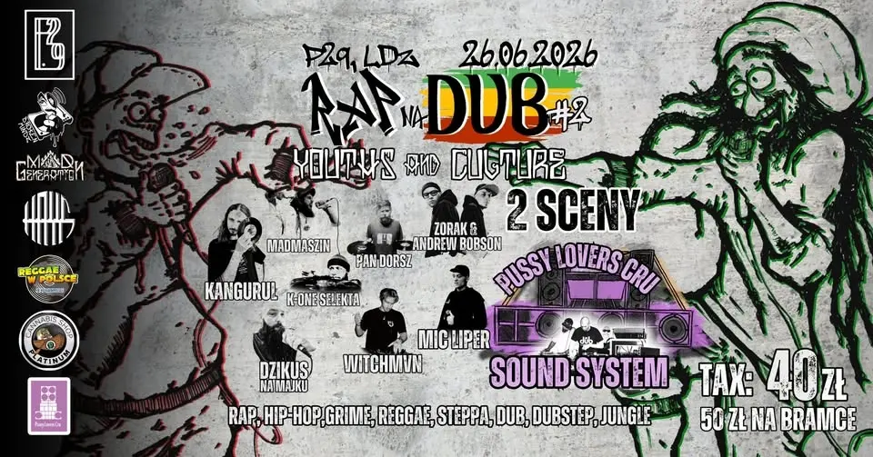 RAP na DUB #2 | YOUTHS and CULTURE | 2 Sceny! | P29 