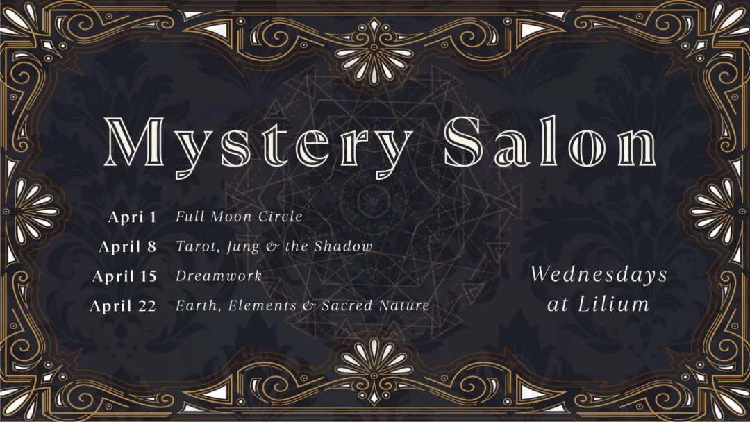 Mystery Salon at Lilium: Tarot, Jung & the Shadow