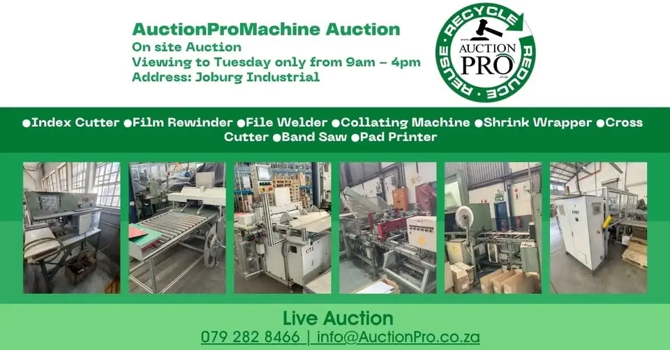 AuctionPro Machinery Onsite Auction