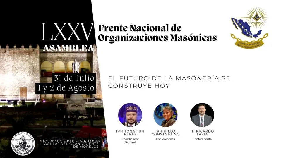 LXXV Asamblea del Frente Nacional de Organizaciones Masónicas