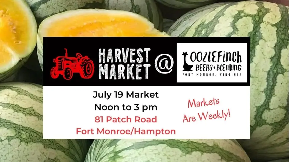 July 19 Harvest Market at Oozlefinch