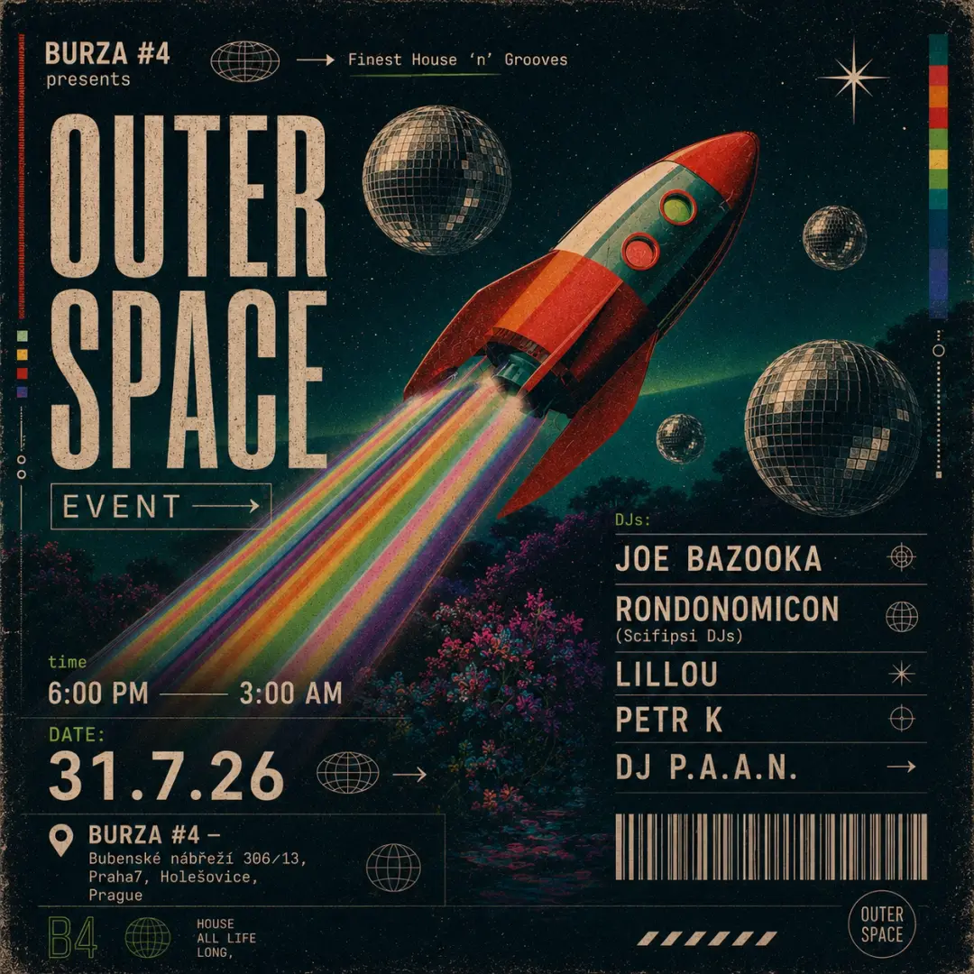 OUTER SPACE EVENT Finest House 'n' Grooves