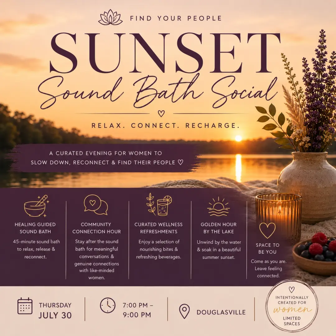 Sunset Sound Bath Social