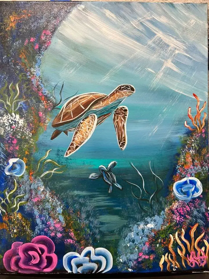Canvas Class: An Ocean View