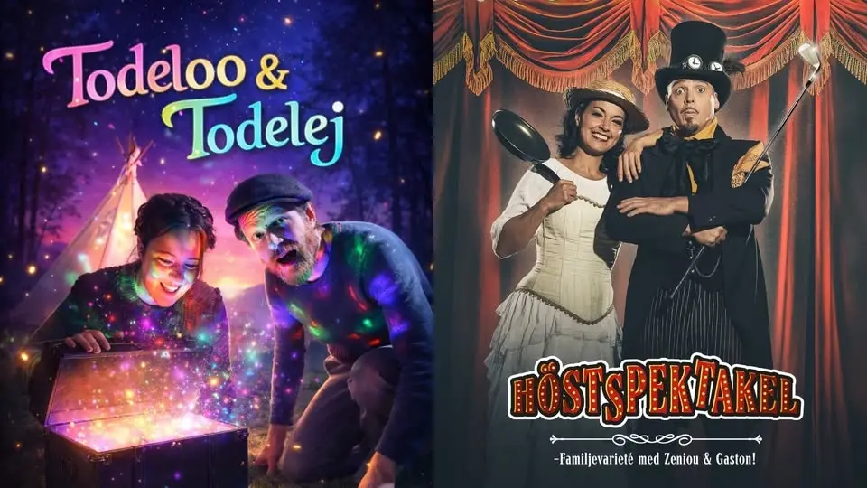 Familjelördag med cirkusskoj 🎪 Todeloo och Todelej / Höstspektakel