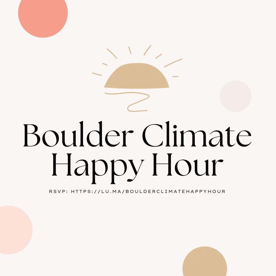 July Climate Happy Hour