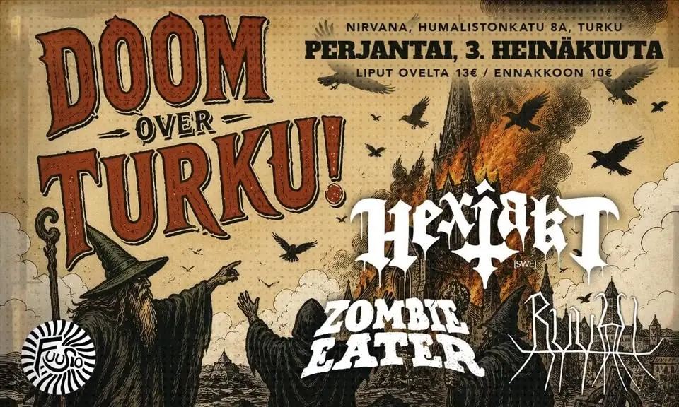 Hexjakt (SWE), Ruuhi & Zombie Eater / Nirvana, Fuusio Turku
