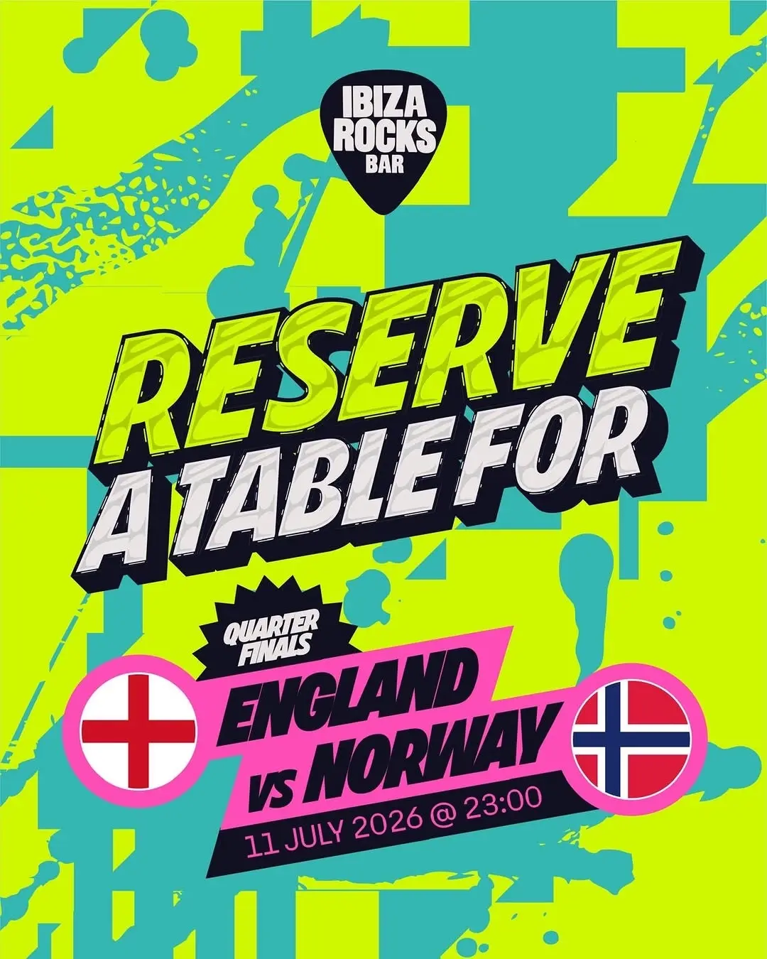 England vs Norway Quarter Finals Watch Party