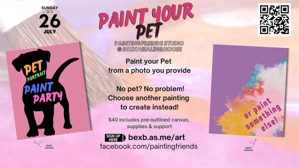 Paint your Pet Paint Party