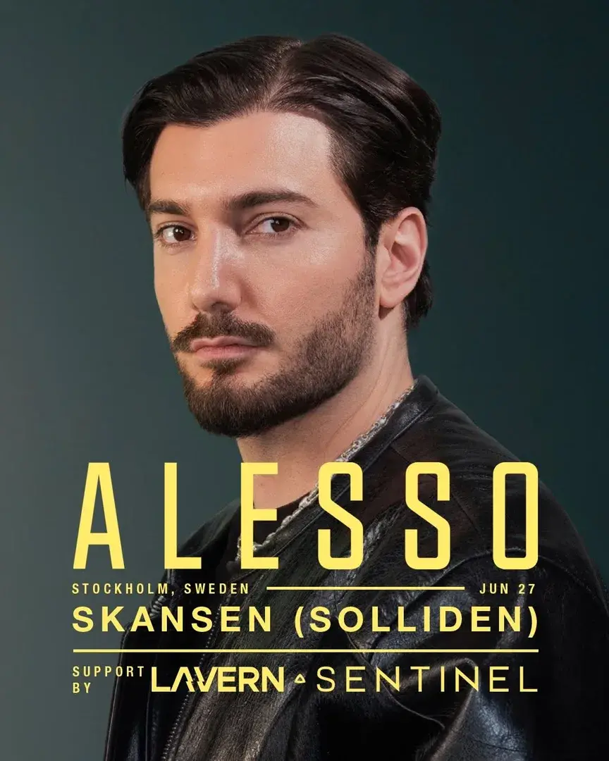 Alesso på Solliden Stage, Skansen