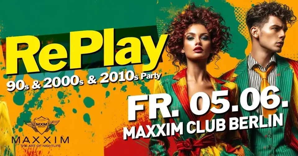 RePlay - Back to the 90s, 2000s & 2010s Party!