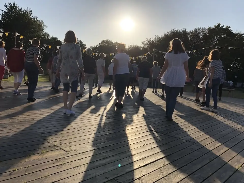 Linedance i Hjärups park