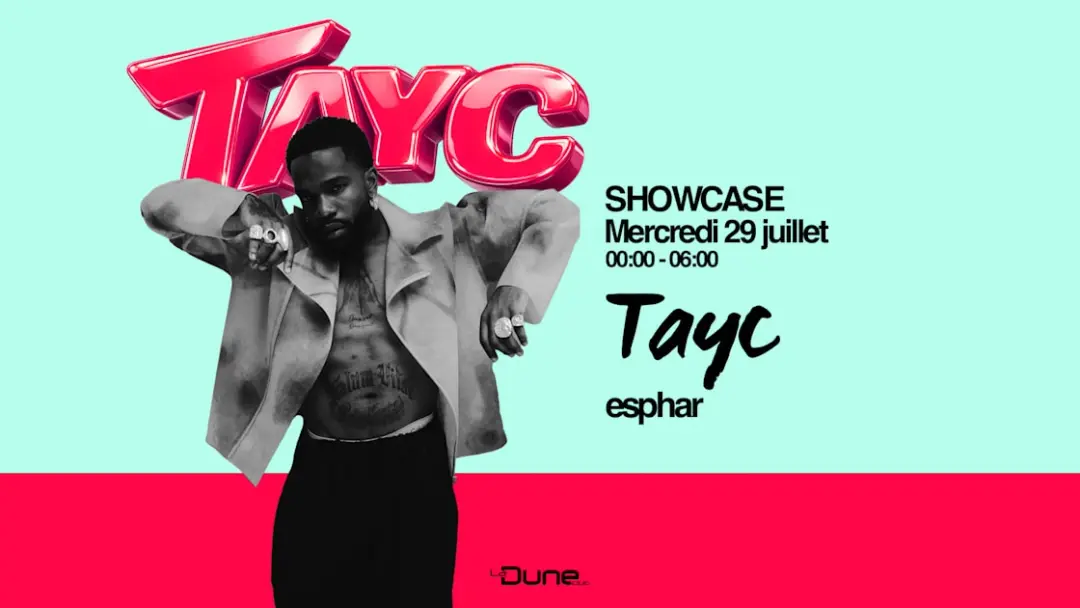 Tayc - Mercredi 29/07