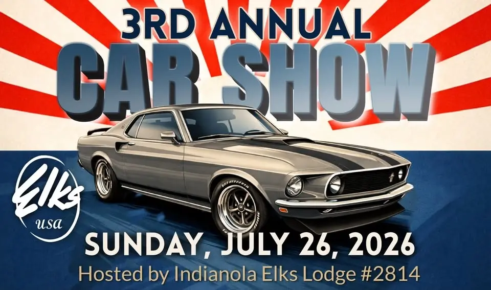 3rd Annual Car Show - Indianola Iowa