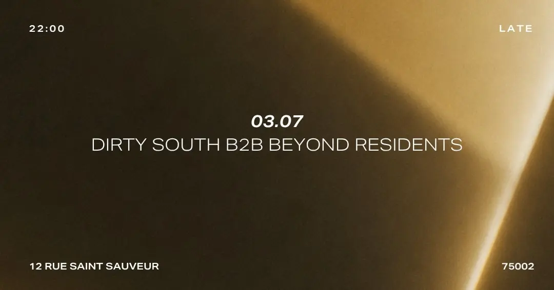 Heclipse Presents : Dirty South B2b Beyond Residents