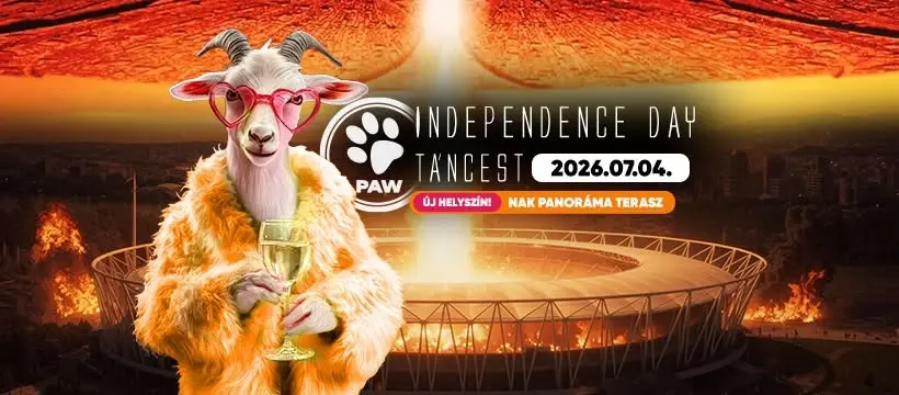 PAW | Independence day táncest 7️⃣ dj, 3️⃣ ws, 4⃣ stílus @ NAK Panoráma terasz (26.07.04.)