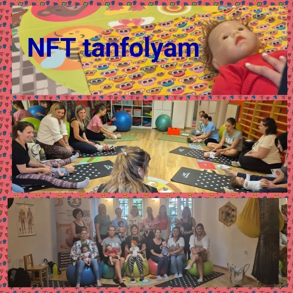 NFT 2 - Nagylabdás Fejlesztő Torna - 9- 18 hónapos babáknak- oktató - tanfolyam