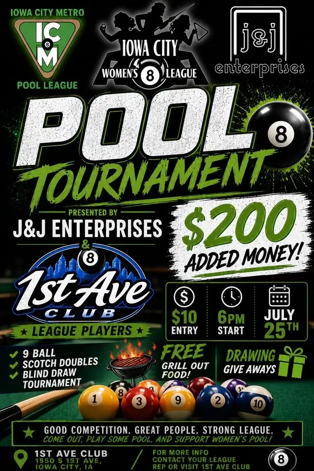 Pool League Appreciation Tournament