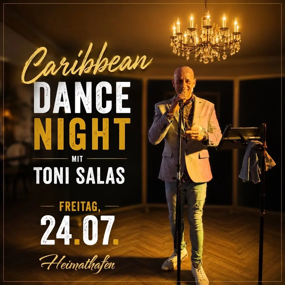 Caribbean Dance Night mit Toni Salas 💃🏻🕺🏻