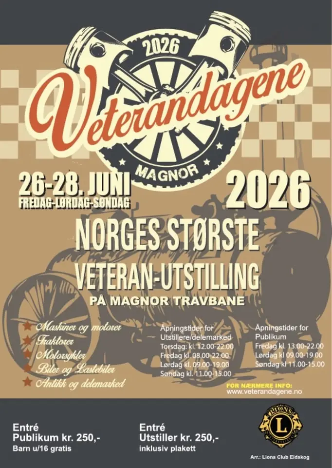 Veterandagene 2026