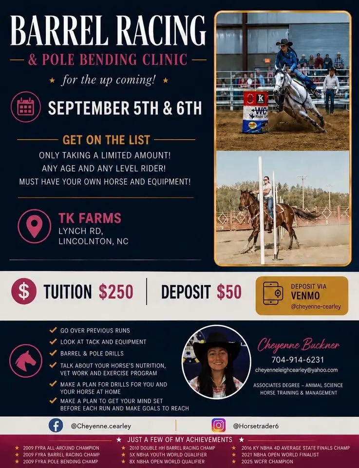 CB 2026 Barrel & Pole Clinic