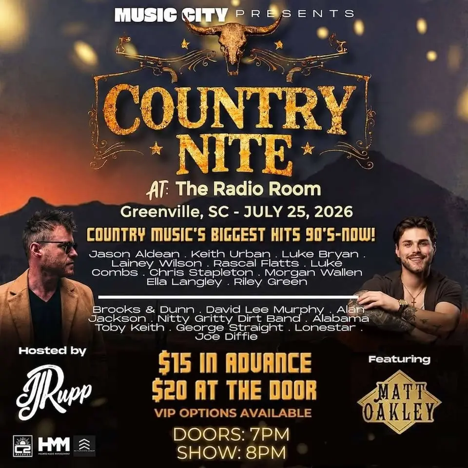 Country Nite at Radio Room - Greenville, SC