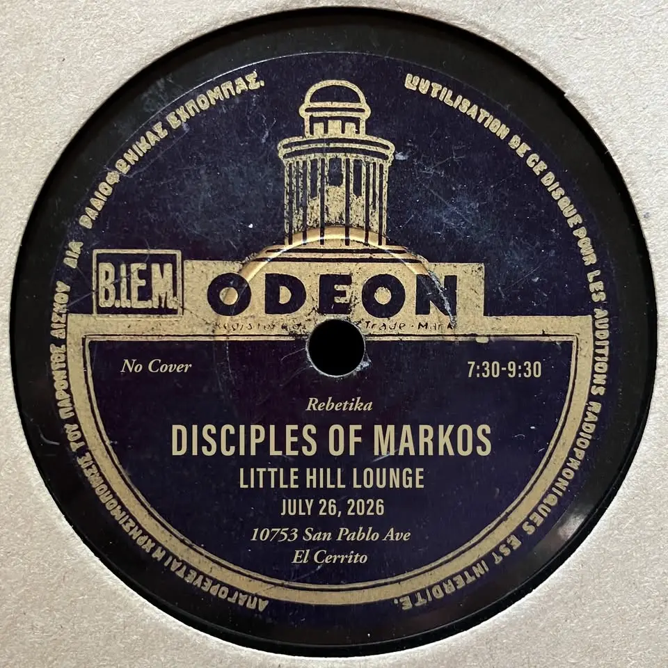 Rebetika Night with the Disciples of Markos