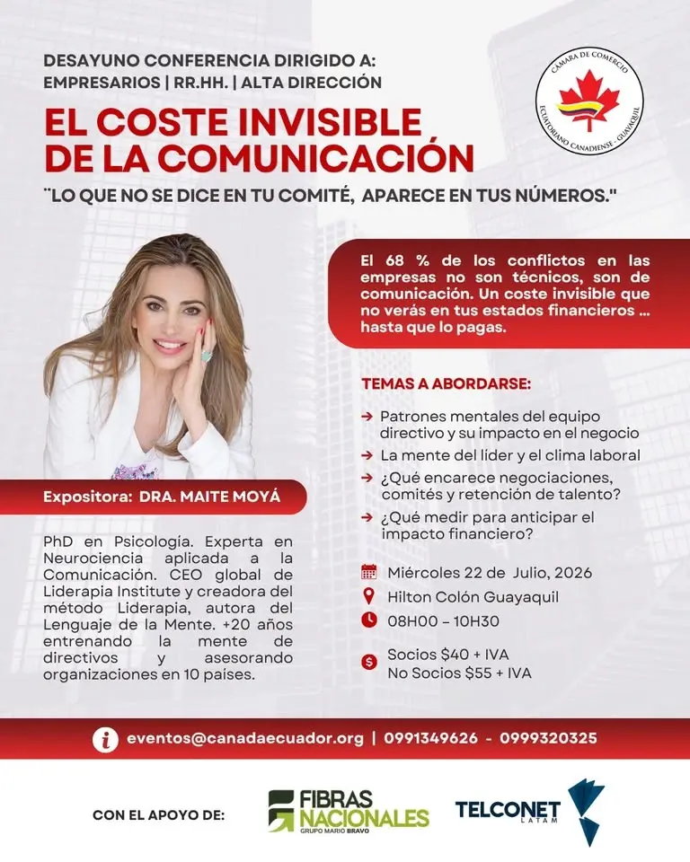 DESAYUNO CONFERENCIA: EL COSTE INVISIBLE DE LA COMUNICACIÓN 