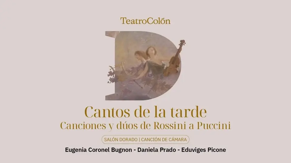 Salón Dorado I Canción de Cámara: Cantos de la tarde - Canciones y dúos de Rossini a Puccini