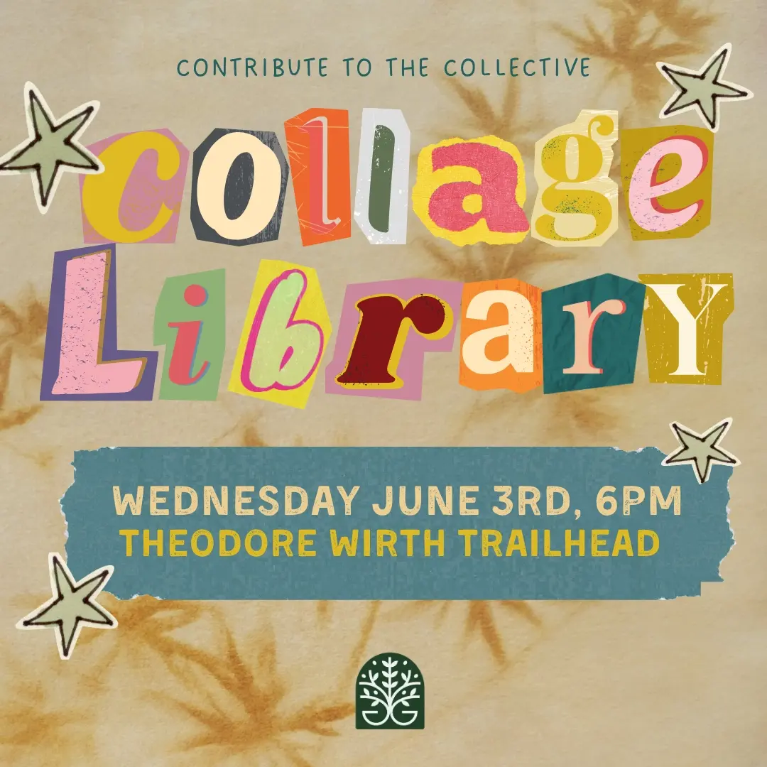 Collective Collage Gathering: Turmeric Anthotype Prints