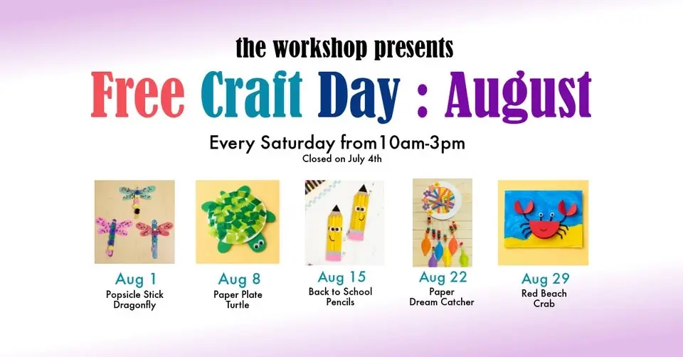 Free Craft Day | August