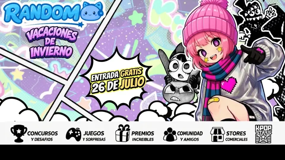 Random Kpop Stars Vacaciones de Iniverno - 26 DE JULIO GRATIS!