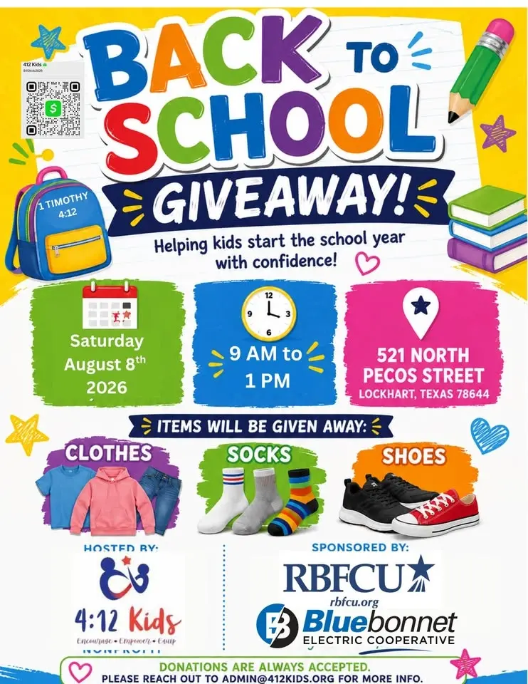 4:12 Kids Back to School Giveaway