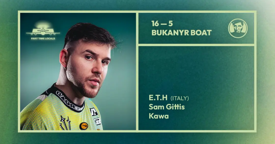 Part Time Locals - djs E.T.H (Italy), Sam Gittis, KAWA