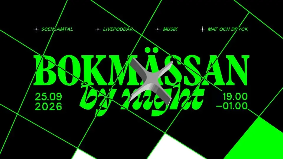 Bokmässan by Night 2026