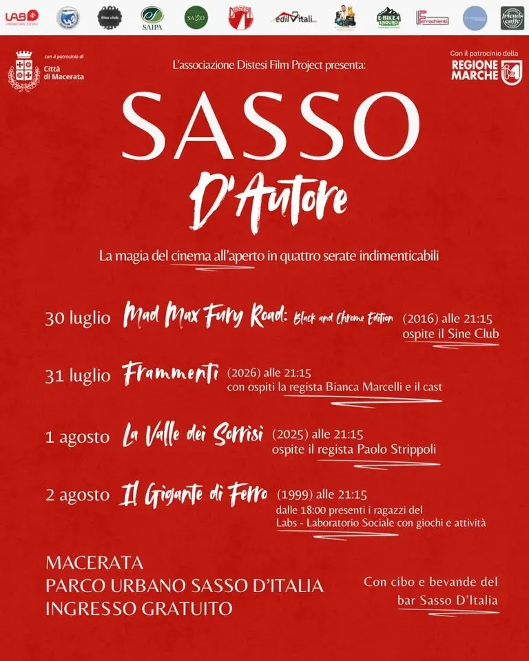 Sasso D’Autore 2026