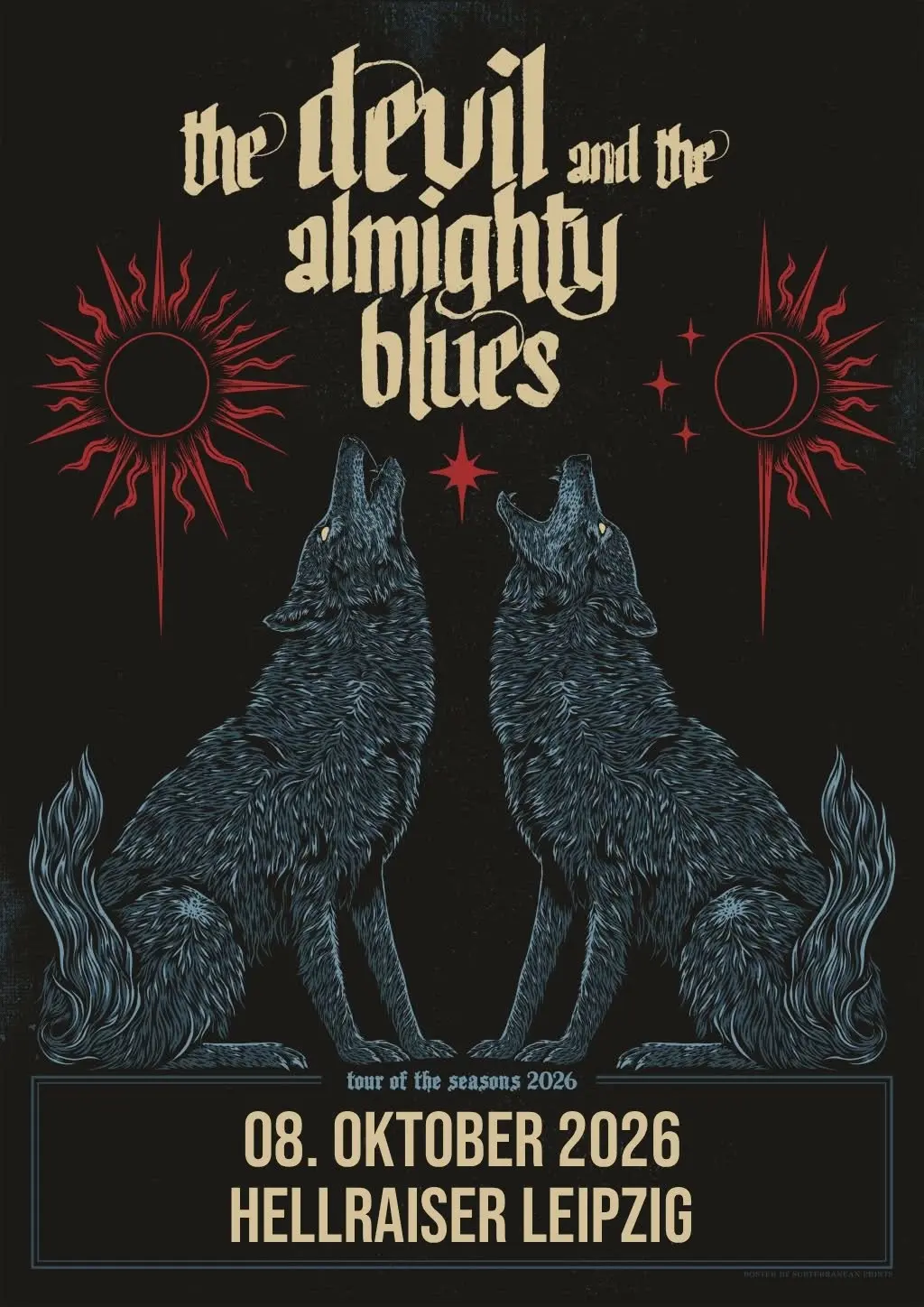 The Devil And The Almighty Blues + Special Guest: Skyjoggers | Hellraiser Leipzig