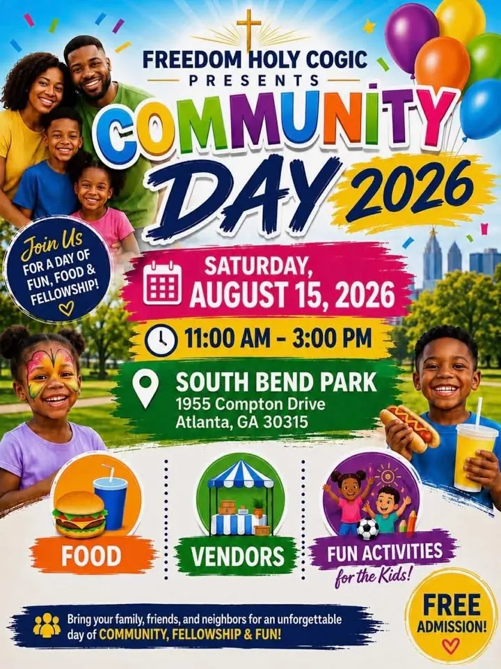 Freedom Holy COGIC presents Community Day 2026