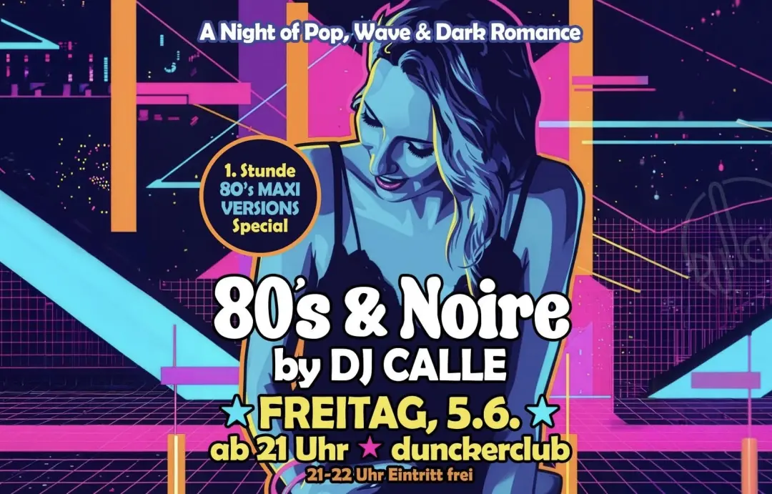 80s Party! A Night of Pop, Wave & Dark Romance