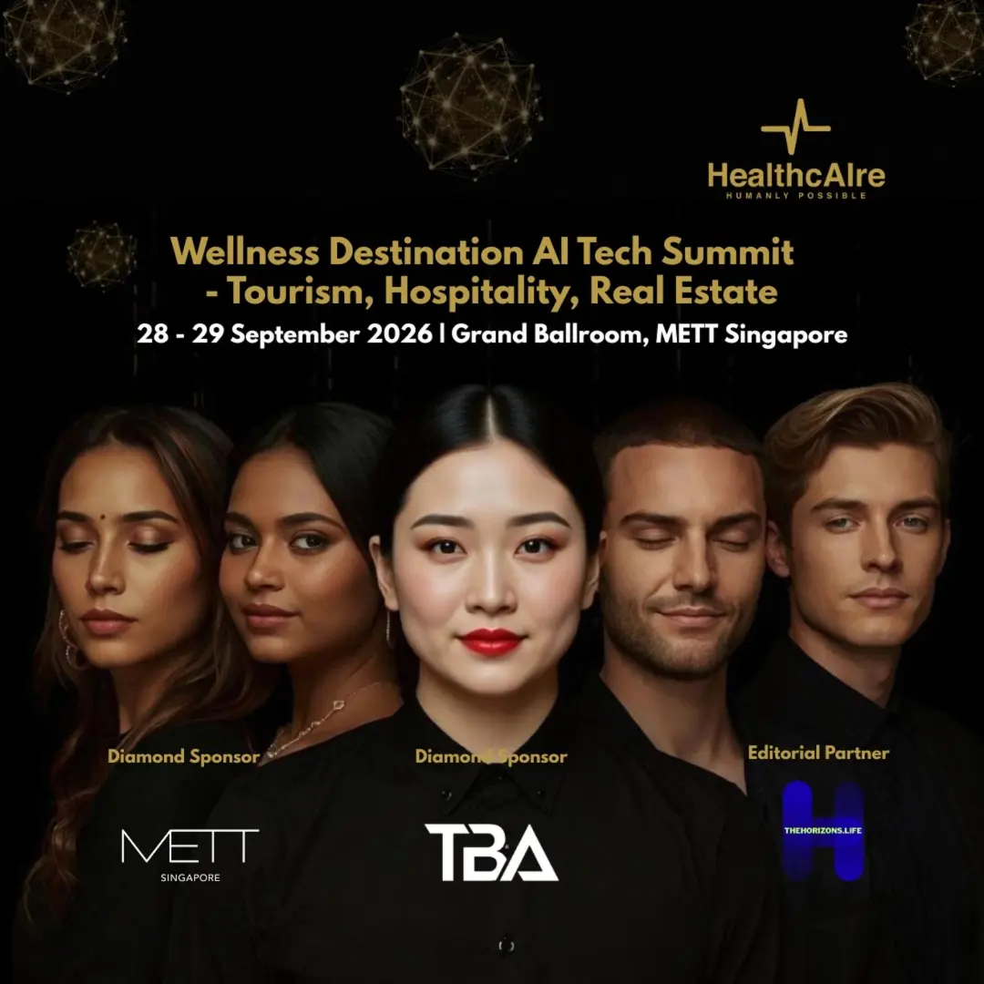 Wellness Destination AI Tech Summit – Tourism, Hospitality & Real Estate, 28-29 Sept 2026, Grand Ballroom, METT Singapore (Soft Launch)