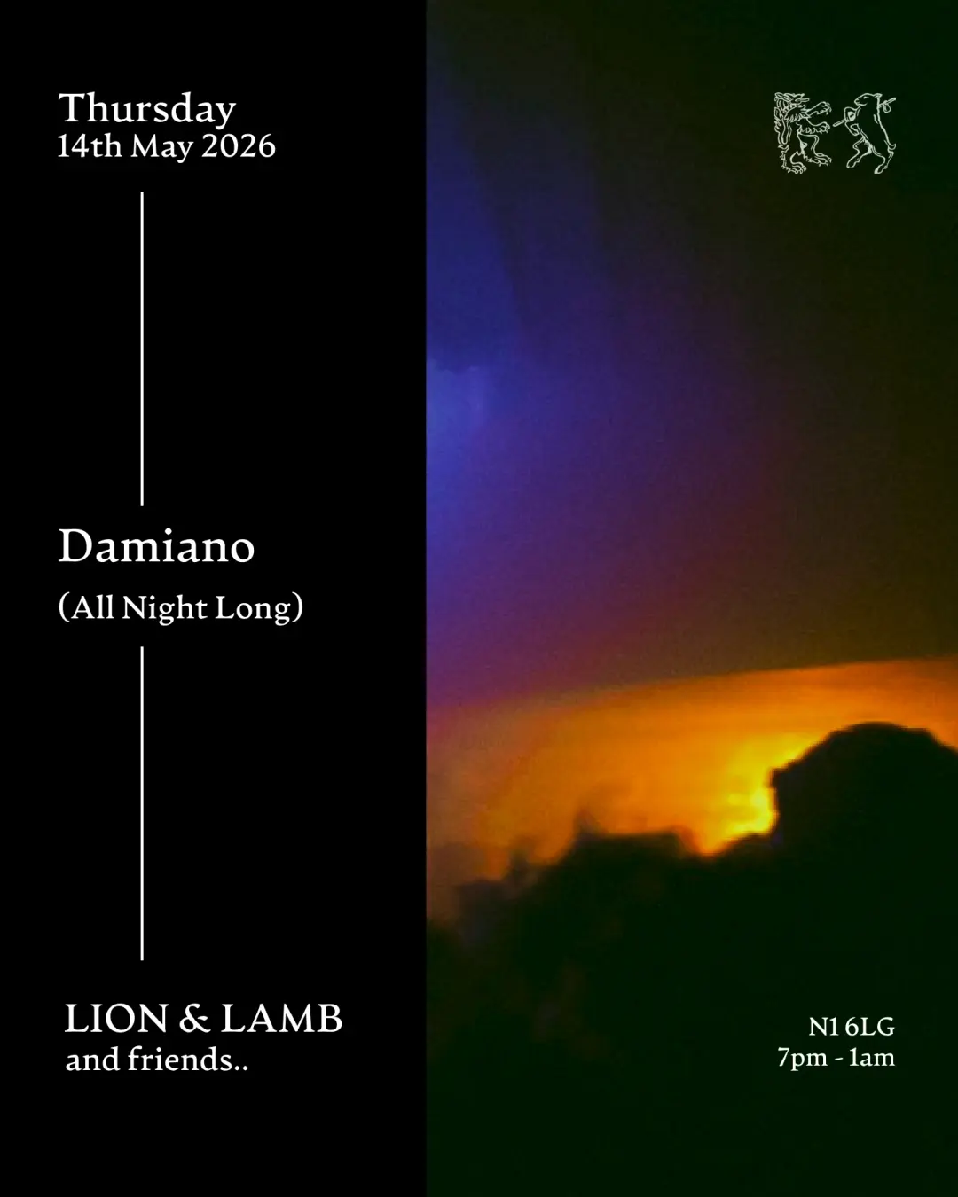 Lion & Lamb and Friends with Damiano (All Night Long)