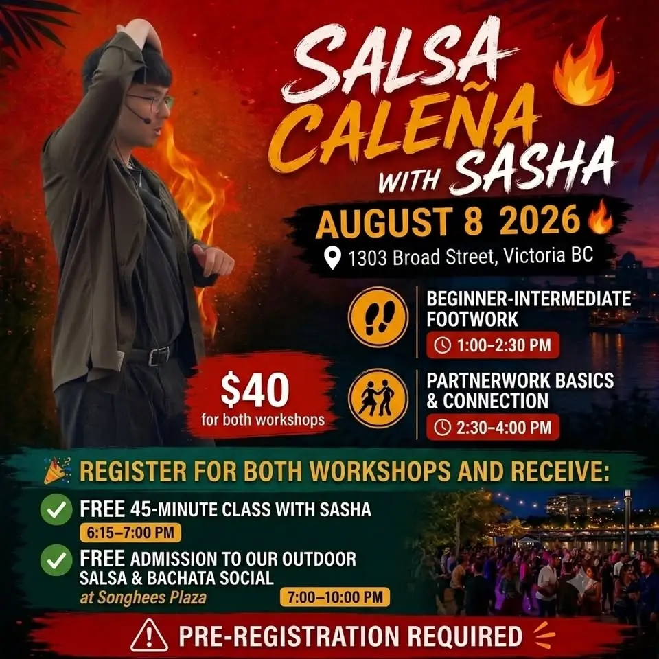 Salsa Caleña Workshop with Sasha (Montreal Instructor)